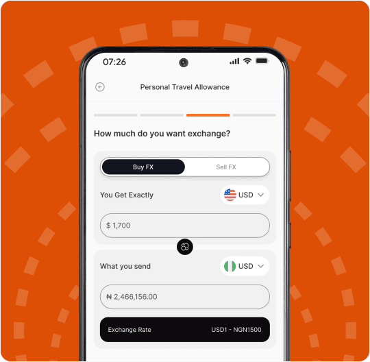 Buy FX - Foreign Currency Purchase Interface